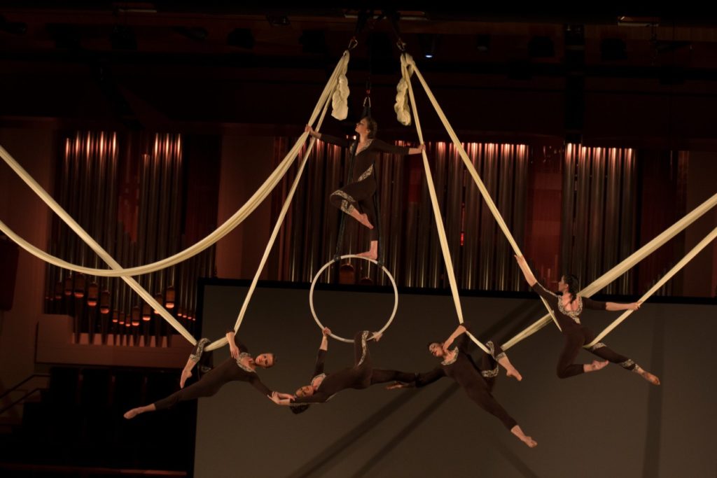 Appalachian spring, Kennedy center, performing arts, boulder philharmonic, frequent flyers, aerial dance, aerial hoop, lyra, aerial fabric, aerial sling