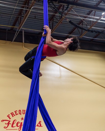 aerial dance festival, frequent flyers. lyra, hoop, sarah romanowsky